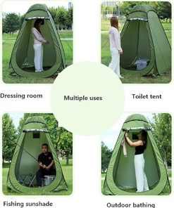 Portable Pop Up Privacy Tent for Camping Beach Picnic and Shower 2