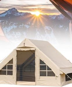4 Seasons Glamping Tent House Waterproof Easy Setup for One Person