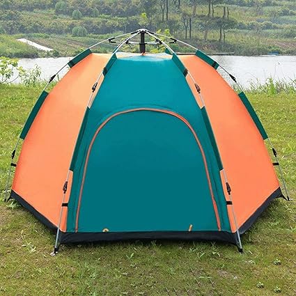 Hydraulic Waterproof Dome Tent for 3-4 People Ideal for Camping 2 Hydraulic Waterproof Dome Tent for 3-4 People Ideal for Camping - Image 2