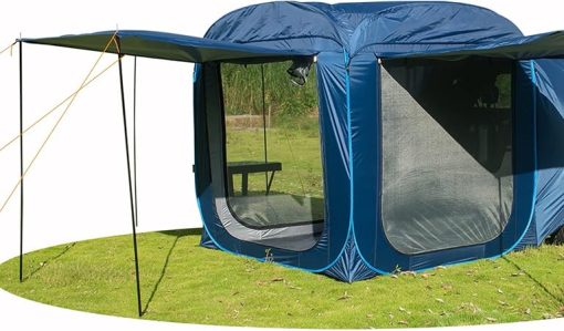 SUV Tailgate Canopy Shade Tent for Outdoor Camping Fits 3-4 People