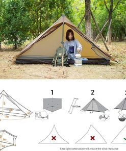3F UL Gear Lanshan PRO Ultralight 3-Season Backpacking Tent 2