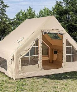Family Inflatable Tents for Camping 6m² Waterproof Air Tent with Pump