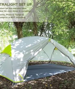 Quick Setup Waterproof Camping Tent for 2-3 People with Two Doors 2