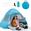 Camping Windbreak Tarp Privacy Screen Wall for Beach Outdoor Use 4