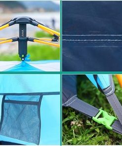 Automatic 2-3 Person Waterproof Outdoor Tent for Camping and Hiking 2