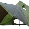 3 Person Camping Tents HIKERBRO Dome Tent with Upgraded Doors Waterproof 4 Person Tent with Removable Rainfly Easy Up Tents for Hiking and Travel 4