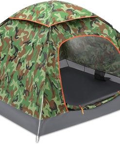 Ultralight 2 Person Dome Tent with Skylight for Camping and Hiking
