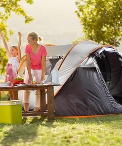 Minzan Pop-Up Camping Tent 9.06×6.79ft for Camping and Hiking