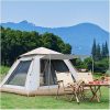 4-Man Waterproof Pop-Up Tent Quick Setup for Camping and Hiking 3