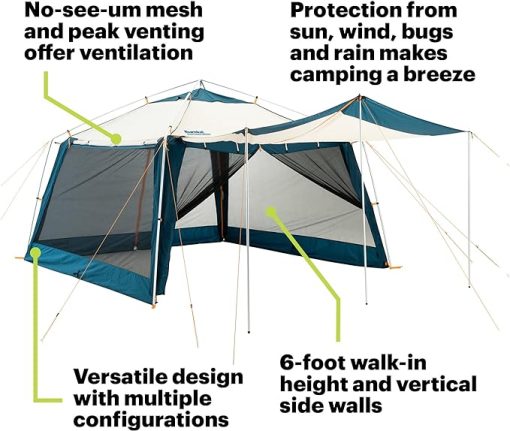 Eureka Northern Breeze Camping Screen House Shelter 10 Feet - Image 2