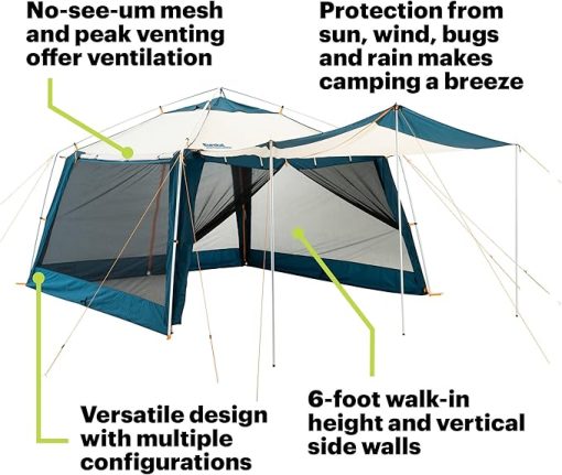 Eureka Northern Breeze Camping Screen House 10 Feet Shelter - Image 2