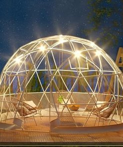 VEVOR 9.5 ft Garden Dome Igloo Tent with Waterproof TPU Cover