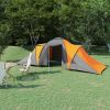 6-Person Camping Tent with Dual Compartments and Mosquito Net 4