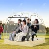 Inflatable Igloo Dome Tent 14x14x9FT with Blower for Events 3