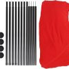 Stainless Steel Tent Stakes 10 Pack Durable Easy Install Camping Tools 3