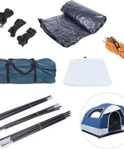 4 Person SUV Car Tent Waterproof Canopy with Screen Windows and Bag 2