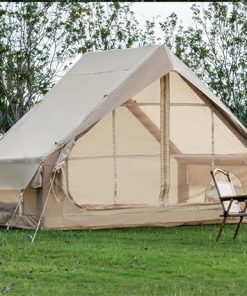 4-6 Person Inflatable Camping Tent Waterproof Quick Setup Family Glamping