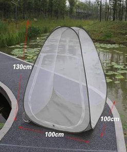 Buddhist Meditation Tent Quick Folding Outdoor Shelter Gray 2