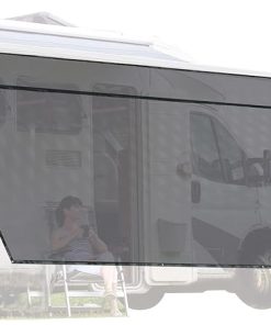 Durable 6x15ft RV Sun Shade for Camping with Easy Zippered Design
