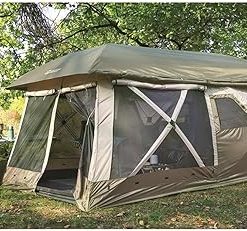 Guide Gear 8 Person Hub Camping Tent for Family Outdoor Adventures 2