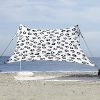 Grande Beach Tent 7ft Tall 9x9ft Reinforced Corners Cooler Pocket 4