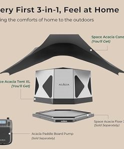 XL Moonstone Space Acacia Tent with Canopy for 4 to 6 Campers 2