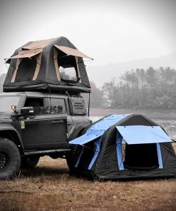 Amphibious Inflatable Rooftop Tent for Easy Camping on SUVs and Trucks 2