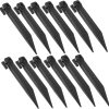Durable Pcs Plastic Lawn Mower Spikes and Tent Pegs for Ground Use
