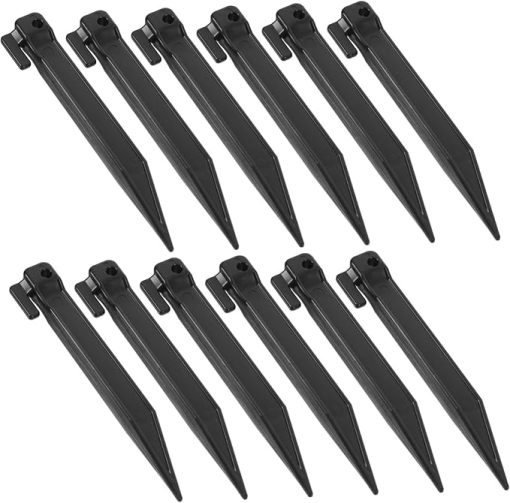 Durable Pcs Plastic Lawn Mower Spikes and Tent Pegs for Ground Use