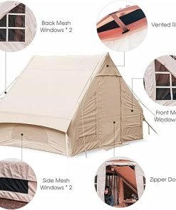 Waterproof Inflatable Camping Tent for Fishing and Hiking Trips 2