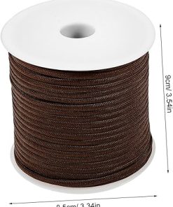 Galpada 2 Rolls of 50m 4mm Beige Mountaineering Rope for Camping 2