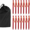 Durable Steel Rebar Stakes for Tents and Canopies 12 Pack Heavy Duty 4