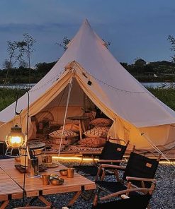 Luxury Bell Tent for All Season Camping and Glamping – 3M Cotton 2