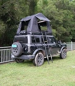 Foldable Inflatable Rooftop Tent for 2-3 People, Easy Setup for SUVs 2