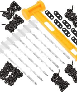 Galpada 1 Set Tent Accessories Heavy Duty Camp Pegs and Stakes