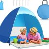 Automatic Beach Tent for 1-3 Persons UPF 50+ Waterproof Sun Shelter