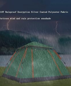 Automatic Pop-Up Waterproof Camping Tent with Carry Bag for Travel 2
