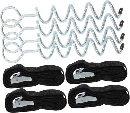 Heavy Duty Camping Tent Stakes with Unique Handle for Outdoor Use