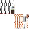 Heavy Duty Ground Anchors 8 Pack for Swing Set Stabilization 4