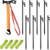Ejoyous 3.96m Fiberglass Tent Poles Universal Replacement for Camping 3