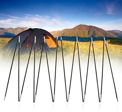 Zerone Fiberglass Tent Pole Replacement Kit for Outdoor Camping - Image 2