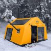 Inflatable Camping Tent for 2-10 People Includes Tarp and Pump 3