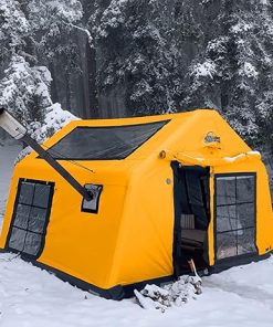 London 360 Luxury Inflatable Camping Tent for 8 People with Sunroof