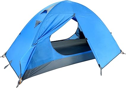 Azarxis Waterproof Camping Tent for 1-4 People Easy Setup Outdoor Use
