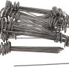 25 Large Tent Pegs for Camping and Gardening Heavy Duty Galvanized Iron 4