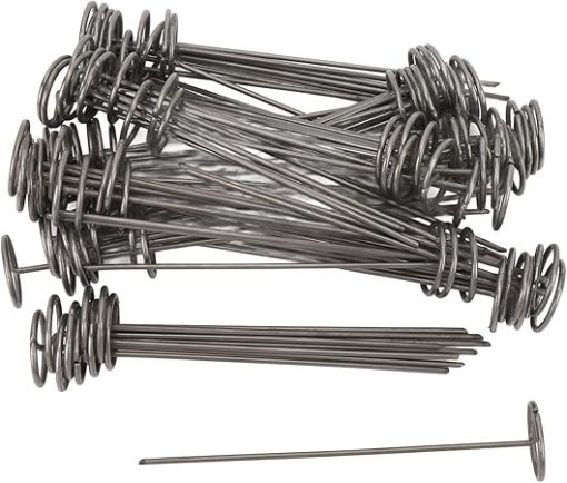 100 Pack Garden Fabric Pins 15cm Steel Ground Stakes for Outdoor Use