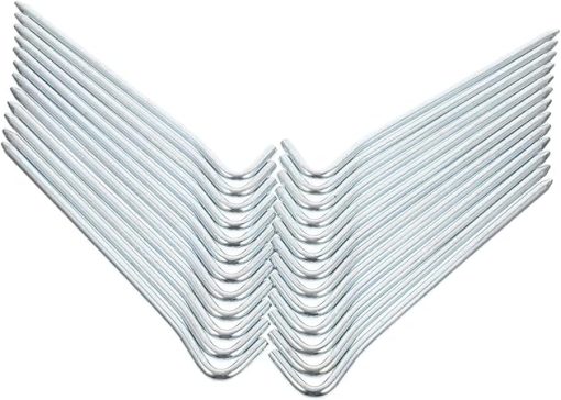 25 Durable Galvanized Iron Tent Pegs for Camping and Outdoor Use