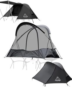 Ultralight 1 Person Cot Tent for Camping and Backpacking Setup