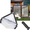 Hitch Mount Hammock Stand and Camping Shower Tent with Shower Bag 4