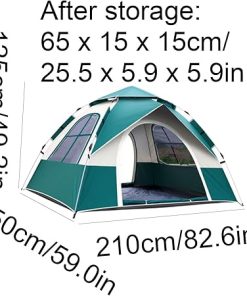 Portable Multi-Function Pop-Up Tent Easy to Install for Camping 2